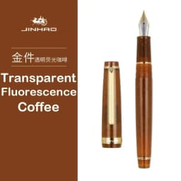 Jinhao 82 Fountain Pen Luxury Acrylic Ink Pen Spin EF F M Nib Elegante Business Office School Supplies Writing Pen Stationery