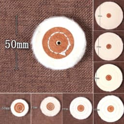 2-8inch Cloth Polishing Wheel Buffing Pads Angle Abrasive Grinder Discs For Sanding Jewelry Metal Glass Woodworking Accessories