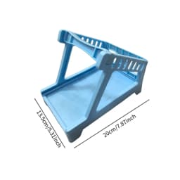 Label Holder Desktop Printer Accessory Supplies Shipping Label Stand for Rolls and Fanfold Labels Supermarket Factory Office