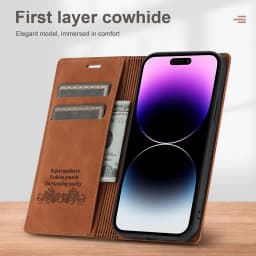 Leather Case for Samsung A14 A34 A54 A24 A13 A23 A33 A53 A73 A15 A05S Galaxy A32 A52 A22 A42 A12 A72 A04S A03S Flip Wallet Cover