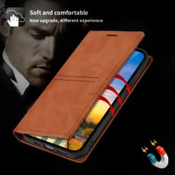 Leather Case for Samsung A14 A34 A54 A24 A13 A23 A33 A53 A73 A15 A05S Galaxy A32 A52 A22 A42 A12 A72 A04S A03S Flip Wallet Cover