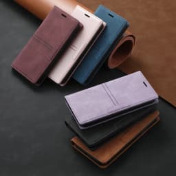 Leather Case for Samsung A14 A34 A54 A24 A13 A23 A33 A53 A73 A15 A05S Galaxy A32 A52 A22 A42 A12 A72 A04S A03S Flip Wallet Cover