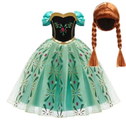 Children Anna Elsa Dress Girls Princess Cosplay Costume Kids Snow Queen Sequined Elegant Dress Girl Christmas Carnival Clothes