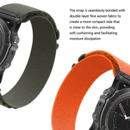 22mm 26mm Nylon Quick Fit Strap for Garmin Fenix 9 7X 8X 8 7 Pro Fenix 6X 6 5X Tactix 8 7 9 Forerunner 965 Enduro 3 Loop Band