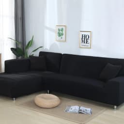 Solid Corner Sofa Covers Couch Slipcovers Elastica Material Sofa Skin Protector for Pets Chaselong Cover L Shape Sofa Armchair