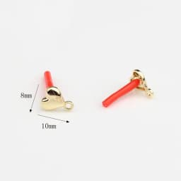 10Pcs DIY Stainless Steel Earrings Back Love Heart Dangle Earrings Base Connectors Linkers for Jewelry Making Accessories