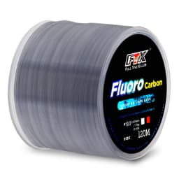 FTK Fishing Line Fluorocarbon Coating Treatment Process Carbon 120m Line 0.2mm-0.6mm 7.15LB-45LB Surface Nylon Molecules