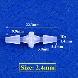 5~200pcs 1.6~15.8mm Equal Dia Direct Connectors Aquarium Tank Air Pump Aerator Hose Pagoda Joint Irrigation Water Pipe Fittings