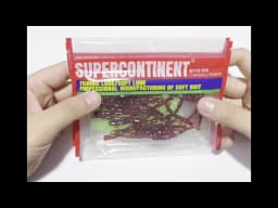 2021 new supercontinent blood teez larva soft bait Luya soft bait crazy 55mm/80mm swing larva