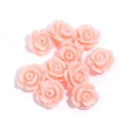 1 Strand 6 8 10 12 15mm Rose Camelia Flower Beads Artificial Coral Beads For Jewelry Making DIY Bracelet Neckalce Accessoires