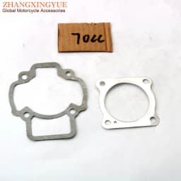 Scooter 50cc 70cc Cylinder Gasket Set For Piaggio Diesis Fly Free Liberty Nrg Power Dt Sfera Typhoon Zip 50 AC 2-Stroke