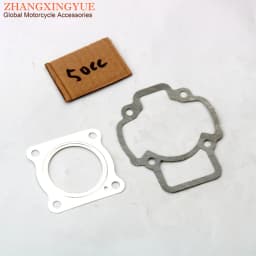 Scooter 50cc 70cc Cylinder Gasket Set For Piaggio Diesis Fly Free Liberty Nrg Power Dt Sfera Typhoon Zip 50 AC 2-Stroke