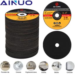 3" Metal Cutting Discs 75mm Cut Off Wheels Fiber Cutter Reinforced Resin Blade Flap Sanding Grinding Angle Grinder 1-50Pcs