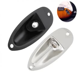 Boat Sockets Electric Guitar Pickup Output Jack Plate Socket Accessories for FD Strat Electric Guitar Worn Parts Replacement