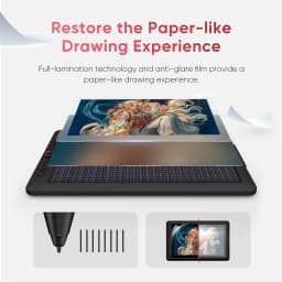 XPPen Artist 15.6 Pro V2 Drawing Tablet 16K Pressure Levels Graphic Monitor Digital Animation Drawing Board Art Design Creation
