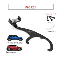 For MINI Cooper R55 R56 R57 GPS Phone Holder Car Styling Interior Bracket For MINI R50 R52 R53 R60 R61 Mobile Navigation Holder