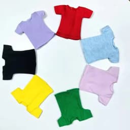1PCS Blyth Clothes White/Pink/Red/Gray/Black Short Classic T-Shirt for Momoko, Obistu, Licca , FR 1/6 Doll