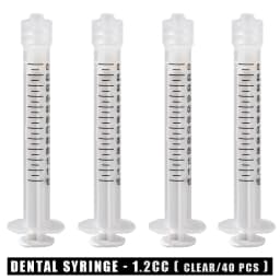 Dental Syringe Dentist Delivery Syringe Plastic Irrigation Syringe Dentristriy Material for Etching Gels paste composite sealer