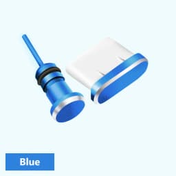 Type C Phone Dust Plug Set USB Type-C Port and 3.5mm Earphones Jack Plug For Samsung Huawei Xiaomi for iPhone ipad Apple Airpods
