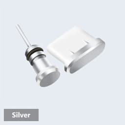 Type C Phone Dust Plug Set USB Type-C Port and 3.5mm Earphones Jack Plug For Samsung Huawei Xiaomi for iPhone ipad Apple Airpods
