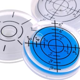 1pc 32x7mm Universal Level Spirit Level Bubble Bullseye Level Bubble Spirit Level Round Circular Measuring Meter Measuring Tool