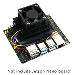 Nvidia Jetson Nano Cooling Fan PWN Speed Adjustable 5V Fan 40x40x20mm 4Pin Connector Fan for Jetson Nano B01 A02 2GB