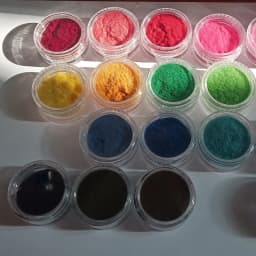 24 Boxes 3D Flocking Velvet Powder Villus Powder for Nail Art Decoration Nail Art Glitter Velvet Flocking Powder 2.5ml/Box BPB11