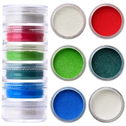 24 Boxes 3D Flocking Velvet Powder Villus Powder for Nail Art Decoration Nail Art Glitter Velvet Flocking Powder 2.5ml/Box BPB11