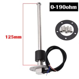 Car Boat Fuel/Water Level Sensor For 0-190ohm/240-33ohm Fuel Level Meters Marine Water Level Gauge Sensor Sender Unit For 9-32V