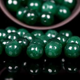 Natural Rubys Chalcedony Jades Stone Beads Faceted Round Loose Spacer For Jewelry Making DIY Bracelet Handmade 4/6/8/10/12mm