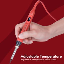 JCD 908U Electric Soldering Iron 80W 220V/110V With Switch Multi-function Button Adjustable Temperature Iron Welding Tools