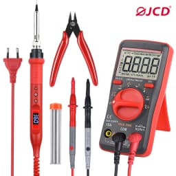 JCD 908U Electric Soldering Iron 80W 220V/110V With Switch Multi-function Button Adjustable Temperature Iron Welding Tools