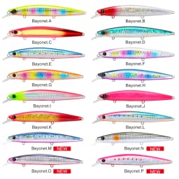TSURINOYA 135mm 26.4g Ultra Long Casting 135S Saltwater Sinking Minnow BAYONET Tungaten Weight Fishing Lure Seabass Hard Bait