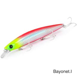 TSURINOYA 135mm 26.4g Ultra Long Casting 135S Saltwater Sinking Minnow BAYONET Tungaten Weight Fishing Lure Seabass Hard Bait