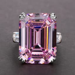 Huitan Luxury Solitaire Big Rectangle CZ Women Wedding Ring Engagement Ring Evening Party Elegant Female Fashion Jewelry Gifts