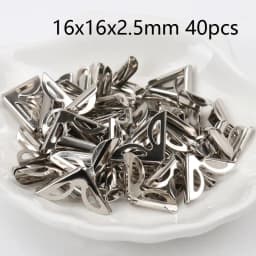 Practical Metal Bronze Book Scrapbooking Album Menu Folder Corner Protectors Corner For Photo Album DIY CP1808