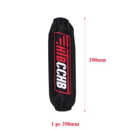 Universal 350mm Rear Shock Absorber Suspension Protector Cover for Motorcycle Suzuki LTZ 400 Quad ATV KFX400 Yamaha YFZ 450