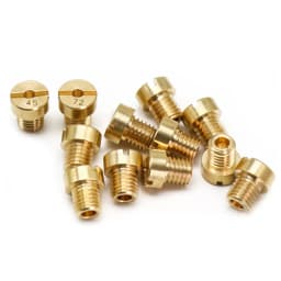 ZSDTRP 10pcs/12pcs Main Jet M5 for Dellorto Carburetor SHA SHB UA UB PHBG VHB-CS VHBT-CS #30-135 PHBG Idle Pilot Jet