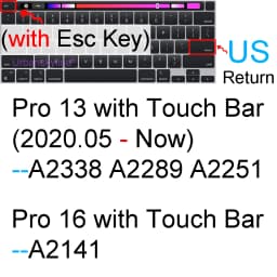 Keyboard Cover for Macbook Air 13 M5 M3 15 Pro 14 M5 13 M2 16 M4 12 Neo Silicone Protector Skin Case A3427 A3449 A448 A3404