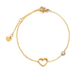 Women Minimalism Thin Chain Cross Crescent Moon Star Bracelet, Stainless Steel Female Adjustable Link Stacked Layered