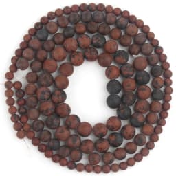 Matte Minerals Beads Natural Stone Beads Dull Polish Hematite Round Loose Spacer For Jewelry Making Bracelets DIY 4-12mm