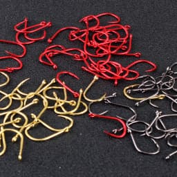 NGB 100/50pcs/lot High Carbon Fishing Hook 1#-12# ISEAMA With Eye Carp Catfish Anzol Peche Japan Tackle Fishing