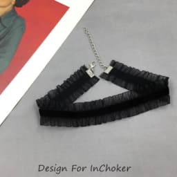 Velvet Lace Chokers Necklaces for Women Girls Cute Fairy Flower Collar Necklaces Wedding Party Fashion Jewelry Wholesale Gift