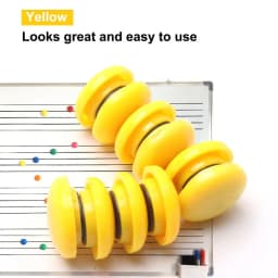 10Pcs Colorful Fridge Magnets Circular Refrigerator Office Magnet Sticker for Kids Gifts Calendar Whiteboard Home Decoration