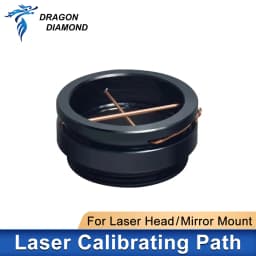 Laser Path Calibrating Device For Lens Tube Light Regulator Alignment Kit For Co2 Laser Head Mirror Mount Adjust Collimate