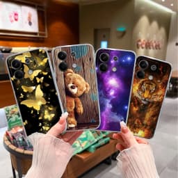 For Redmi Note 13 Pro Plus Phone Case Creative Fun Soft Slim Silicone Transparent Anti Drop Back Cover For Redmi Note13 13Pro+