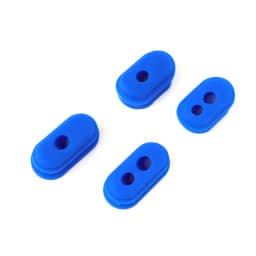 4pcs Rubber Charge Port Cover Cap Plug For Xiaomi M365 1S Pro Pro2 Scooter Sleeve Part