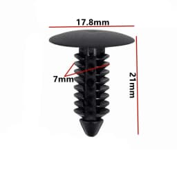 60Pcs 5mm 6mm 7mm 8mm 9mm 10mm Hole Car Bumper Rivet Fastener Auto Fender Trim Panel Screw Clips For Honda Nissan Toyota Hyundai
