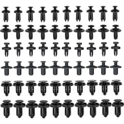 60Pcs 5mm 6mm 7mm 8mm 9mm 10mm Hole Car Bumper Rivet Fastener Auto Fender Trim Panel Screw Clips For Honda Nissan Toyota Hyundai