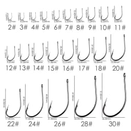 50/10pcs Box High Carbon Maruseigo Fishing Hook Fish Jig Hook Japan Carp Hook Fishing Circle Hooks Fly Fishing Tackle
